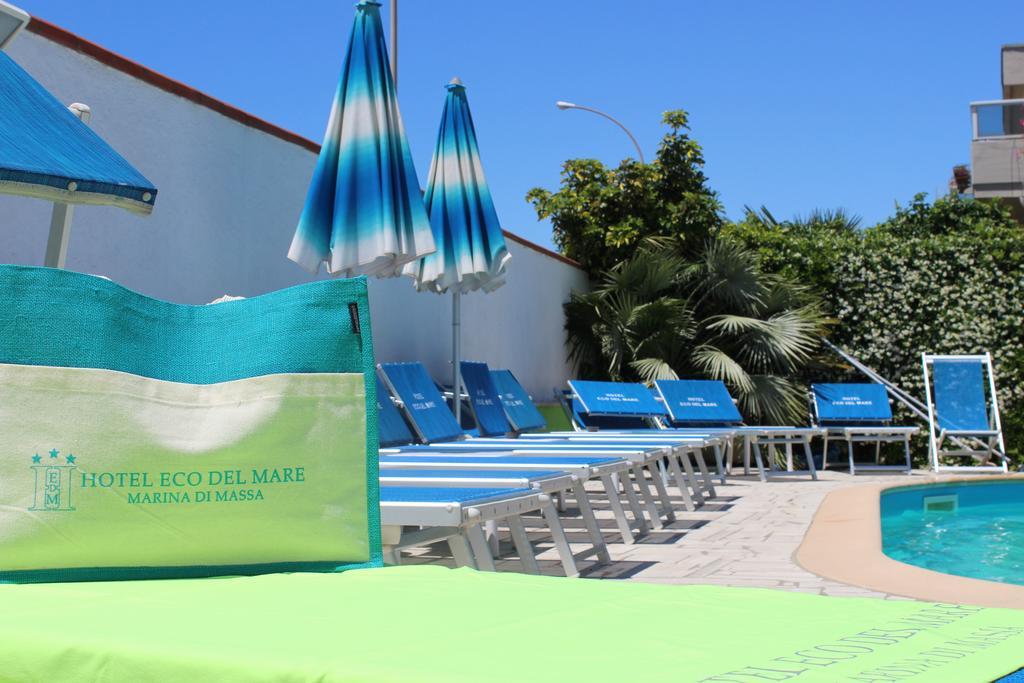 Hotel Eco Del Mare Marina di Massa Kültér fotó